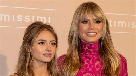 leni klum pics|Heidi Klum and Daughter Leni Sizzle in New Show